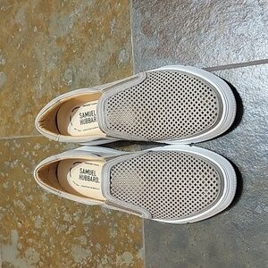 Samuel Hubbard | Gray Featherlight Laguna Slip On Sneaker Loafers - Women's 6.5M